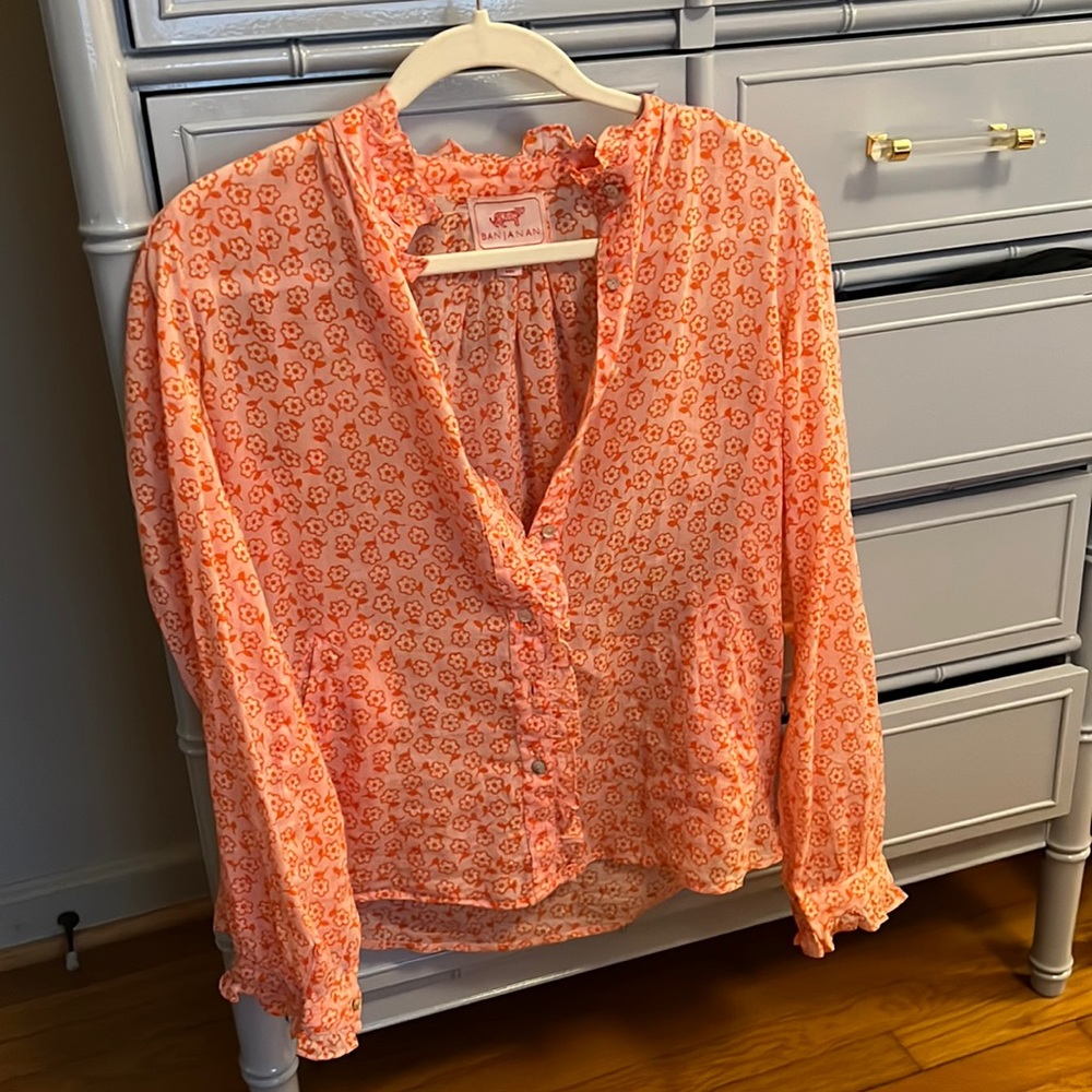 Banjanan pink top XS